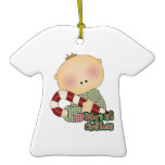 babys first christmas boy ornament