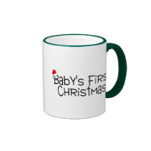 Babys First Christmas Coffee Mugs