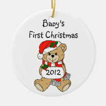Baby's First Christmas Ornament 2012