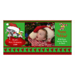 Baby's First Christmas Photo Card
