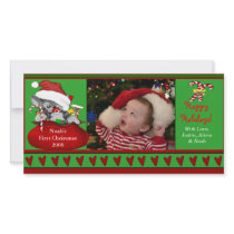 Baby's First Christmas Photo Card