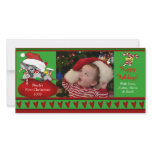Baby's First Christmas Photo Card photo cards