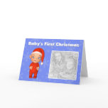 Baby's First Christmas Photo Card Template