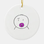Baby's First Christmas (Pink) Christmas Tree Ornaments