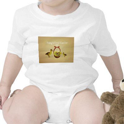 Baby's First Easter 2012 Baby Bodysuits by Snowpeaceful