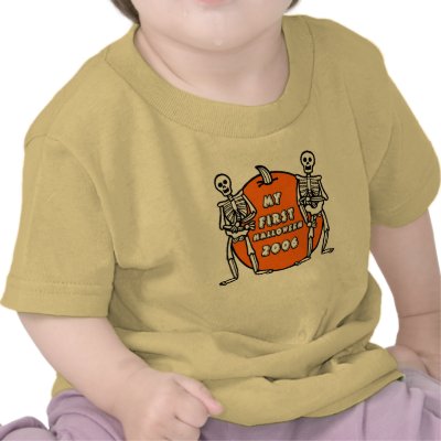 Baby's First Halloween Baby Creeper by ldcreative