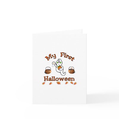 Baby's First Halloween Cards by bonfirehalloween