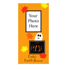 Baby's First Halloween Photo Card