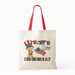 Baby's First Independence Day Tote Bags