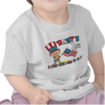 Baby's First Independence Day t-shirts