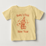 Baby's First New Year t-shirts