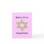 Baby's First Passover Card