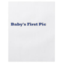 Baby's First Picture The MUSEUM Zazzle Gifts Full Color Flyer