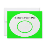 Baby's First Picture The MUSEUM Zazzle Gifts Personalised Invites