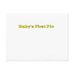 Baby's First Picture The MUSEUM Zazzle Gifts Post Cards