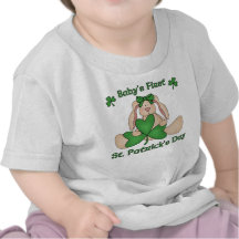 Baby's First St. Patrick's Day T-shirt