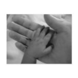 baby's hand postcards