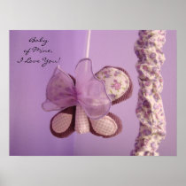 Baby's Room art prints Baby of Mine I Love You