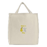 Baby's Things Embroidered Bag (Yellow)