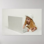 Baby's Working Day Poster