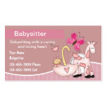 Babysitting Business Cards