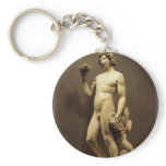 Bacchus by Michelangelo Keychain