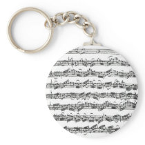 Bach Cello Suite Keychain