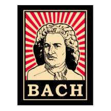 Bach Postcard