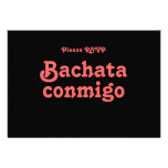 Bachata Conmigo Latin Salsa Dance Party RSVP Cards Custom Announcements