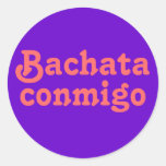 Bachata Conmigo Latin Salsa Dancing Custom Stickers