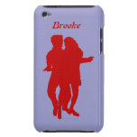 Bachata Dancing Personalised Name itouch Skin Barely There Ipod Covers