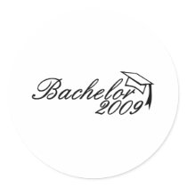 Bachelor 2009 sticker