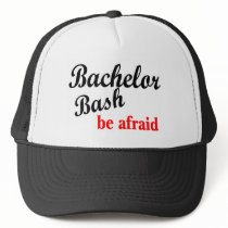 Bachelor Bash Be Afraid Mesh Hat