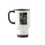 Bachelor Button Flowers Plastic Travel Mug