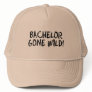 Bachelor Gone Wild (Blk) Mesh Hats