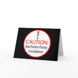 Bachelor Invite cards
