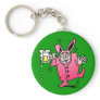 Bachelor night in a Bunny Suit Key Chains