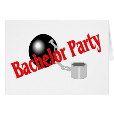 Bachelor Party (Ball and Chain by CelebrationZazzle