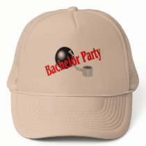 Bachelor Party (Ball and Chain Trucker Hats