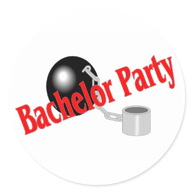 Bachelor Party (Ball and Chain by CelebrationZazzle