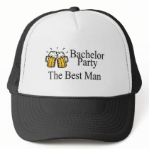 Bachelor Party Best Man (Beers) Hat