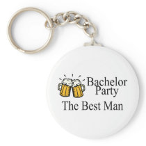 Bachelor Party Best Man (Beers) Key Chains