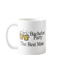 Bachelor Party Best Man (Beers) Coffee Mug