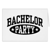 Bachelor Party Greeting Card