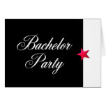 Bachelor Party cards