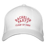 Bachelor Party, Clean-up Crew, Best Man Hat