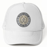 Bachelor Party Crest Design Trucker Hats