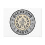 Bachelor Party Crest Design Postcards