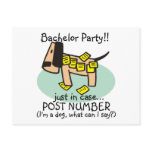 Bachelor Party Dog T-shirts and Gifts