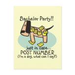 Bachelor Party Dog T-shirts and Gifts